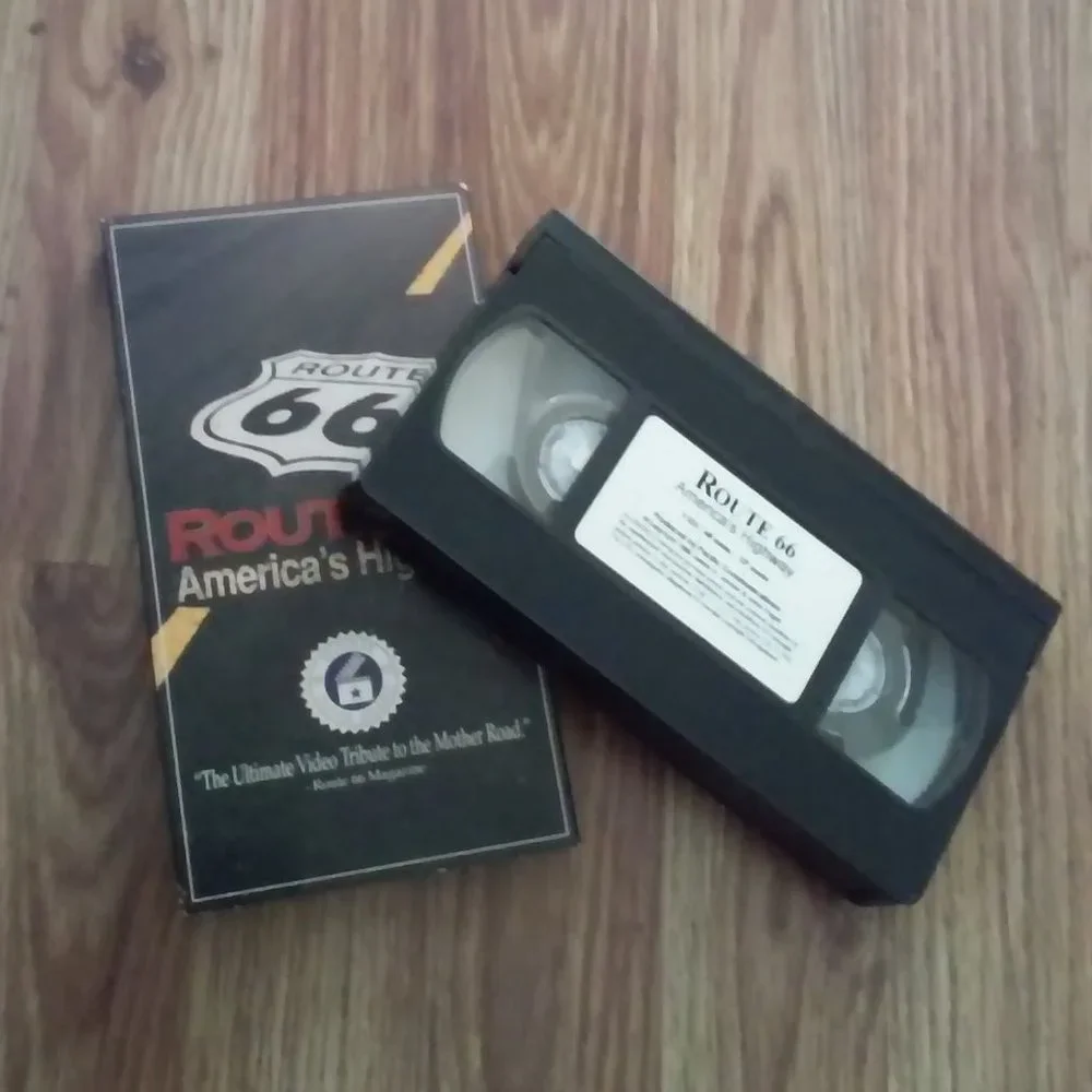 VHS Movie Collectable Route 66 60 Minutes Perfect Condition 1995 Cardboard Case